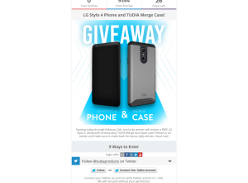 Win an LG Stylo 4 Phone and TUDIA Merge Case