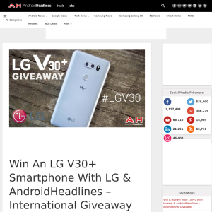Win an LG V30