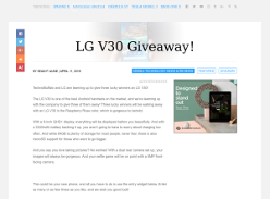 Win an LG V30