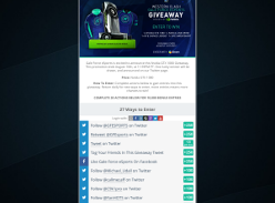 Win an Nvidia GTX1080 GPU, Nvidia USB Drive, Jersey and Sweatshirt
