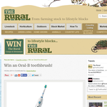 Win an Oral-B toothbrush!