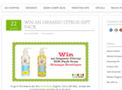 Win an Organic Citrus Gift Pack