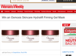Win an Osmosis Skincare Hydralift Firming Gel Mask