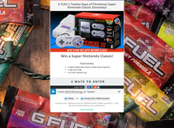 Win an SNES Classic & G FUEL Prize Pack