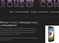 Win an Unlocked Samsung Galaxy s4 Smartphone