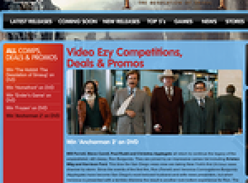 Win Anchorman 2: The Legend Continues on DVD