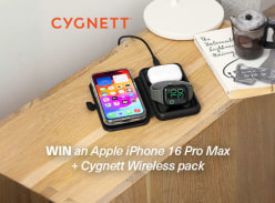 Win an Apple Iphone 16 Pro Max & Cygnett Wireless Pack