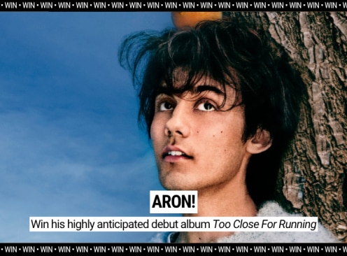 Win 1 of 4 copies of Aron! 'S Album "Too Close for Running" Vinyl + Signed Art Card - Frontier Touring