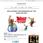 Win Asterix The Mansions of the Gods on DVD