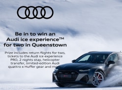 Win an Audi Ice Experience for 2 in Queenstown