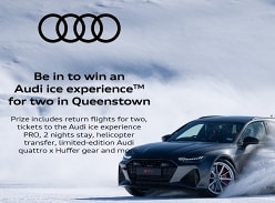 Win an Audi Ice Experience for 2 in Queenstown