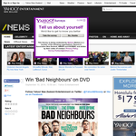 Win "Bad Neighbours" on DVD - Yahoo Entertaiment