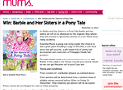 Win Barbie and Her Sisters in a Pony Tale Pack