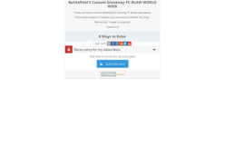 Win Battlefield 5 Custom Giveaway PC
