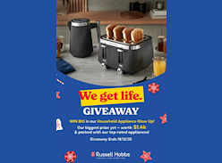 Win a Big Household Appliance Prize Pack