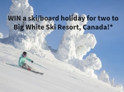 Win a Big White Ski Holiday for Two in Canada
