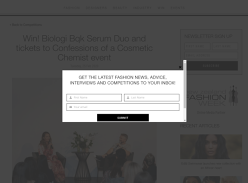 Win Biologi Bqk Serum Duo and tickets to Confessions of a Cosmetic Chemist event