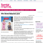 Win: Bonds Babywear pack