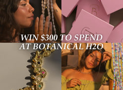 Win 1 of 3 $300 Botanical H2O Dollars