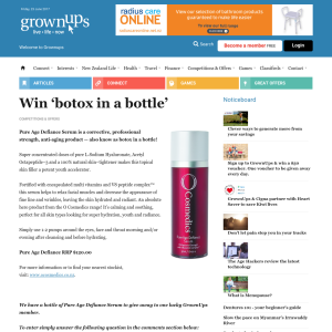 Win botox in a bottle