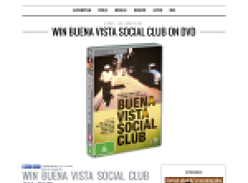 Win Buena Vista Social Club on DVD