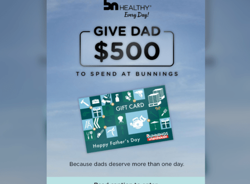 Win a $500 Bunnings Voucher - BN Healthy Supplements