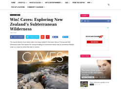 Win Caves: Exploring New Zealand?s Subterranean Wilderness