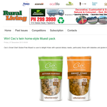 Win Cec?s twin home-style Muesli pack