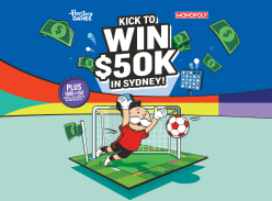 Win a Chance to Kick for $50K in Sydney or $50 Gift Cards - Hasbro