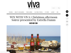 Win Christmas afternoon Soiree presented by Estrella Damm