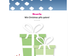Win Christmas gifts galore