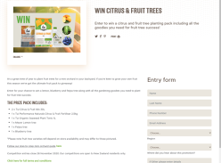 Win Citrus and Fruit Trees