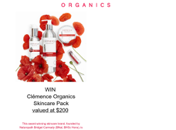 Win Clémence Organics Skincare Pack