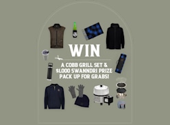 Win a Cobb Grill Set & a $1K Swanndri Prize Pack - Swanndri