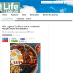 Win copy of La Boca Loca: collected recipes from the taqueria