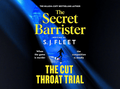 Win 1 of 2 copies of the Cut Throat Trial by S. J. Fleet