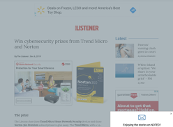 Win cybersecurity prizes from Trend Micro and Norton