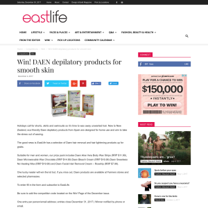 Win DAEN depilatory products for smooth skin