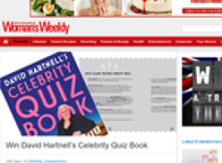 Win David Hartnell's Celebrity Quiz Book