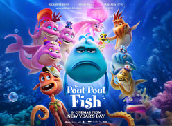 Win 1 of 4 Digital Double Passes to the Pout Pout Fish