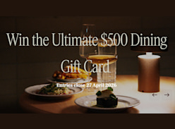 Win a $500 Dining Gift Card - Best Restaurants New Zealand