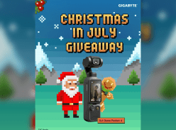 Win a DJI Osmo Pocket 4 - AORUS