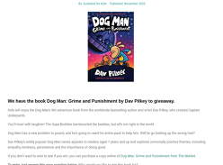 Win Dog Man: Grime and Punishment Book by Dav Pilkey