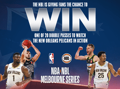 Win 1 of 10 Double Gold Tickets to New Orleans Pelicans