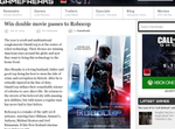 Win double movie passes to Robocop