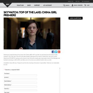 Win double pass to Top of The Lake: China Girl premiere