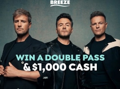 Win a Double Pass to the Westlife Concert Plus $1K Cash - rova