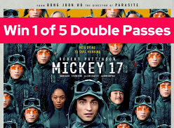 Win 1 of 5 Double Passes to Mickey 17