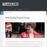 Win Double Passes To Spy