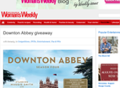 Win Downton Abbey Season 4 on DVD